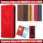 Samsung Galaxy A01 Core SM-A013F Clear Case Magnetic Finger Ring Cover Slim Fit Look